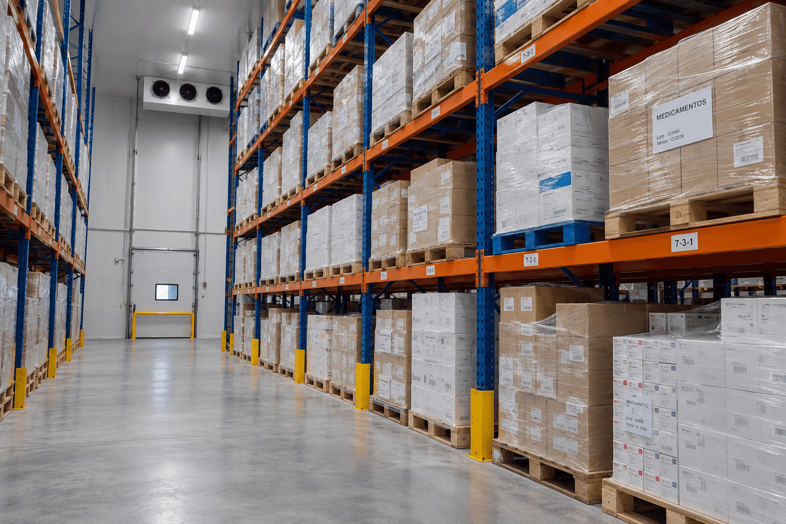 Almacenamiento de productos farmacéuticos
