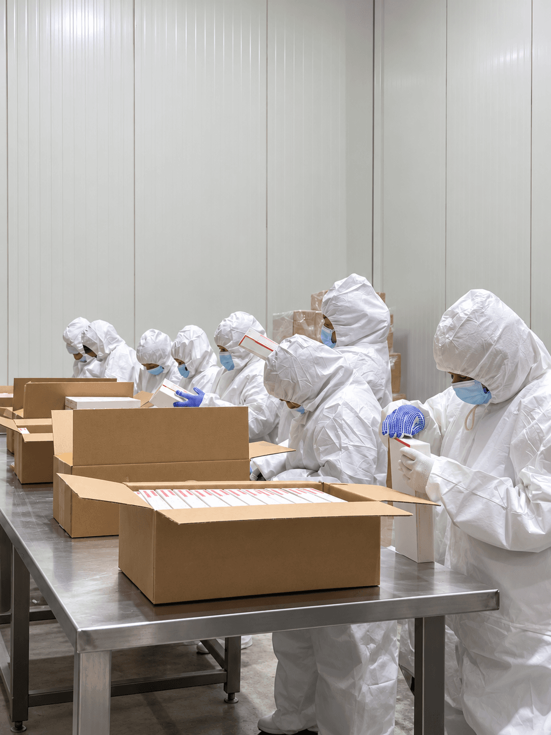 Reempaque y preparación de productos